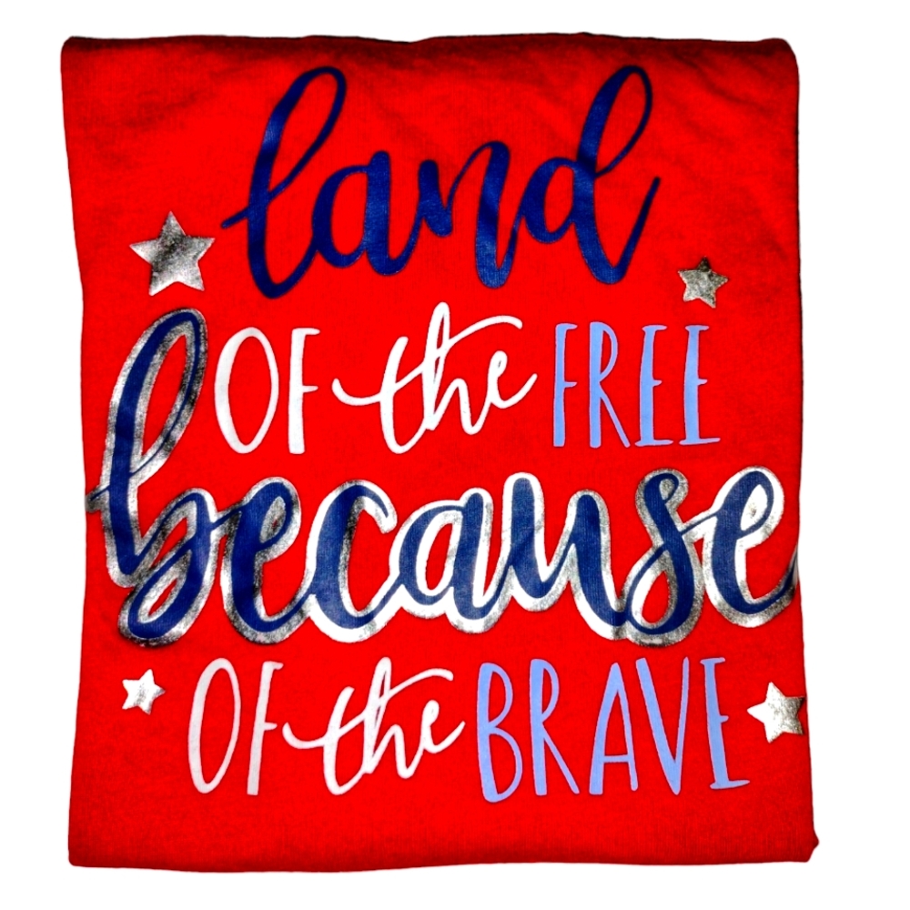 Patriotic shirt size Jr Medium
